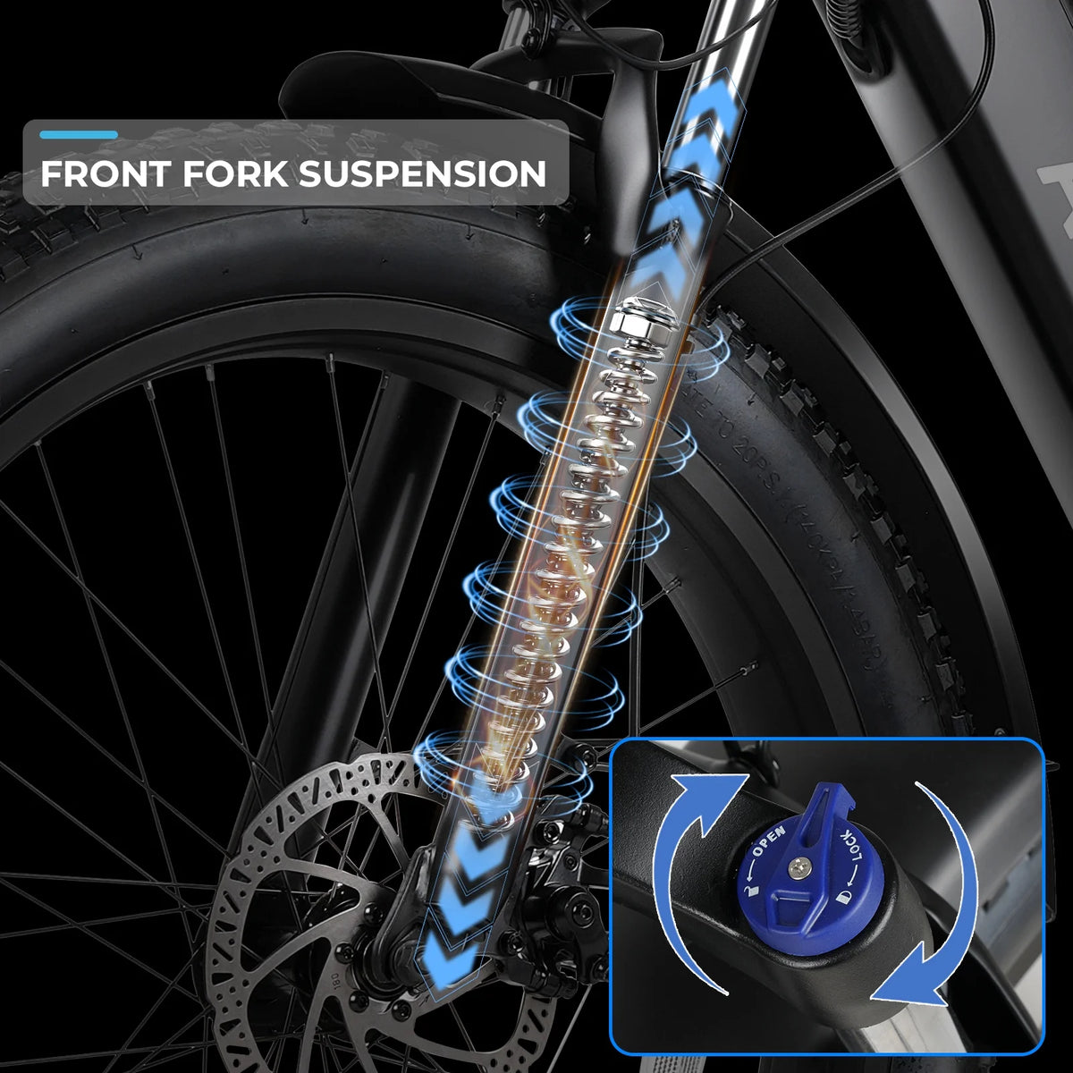 ANCHEER Electric Bike for Adults, 750W Ebike, 28MPH 60miles Electric Mountain Bike - Product image 2