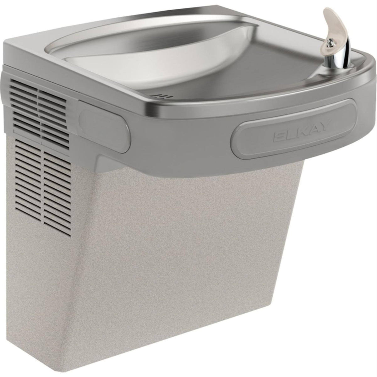Elkay EZS8L Wall Mount Indoor 8 GPH Refrigerated Drinking Water Fountain, Light Gray Granite - Product image 1