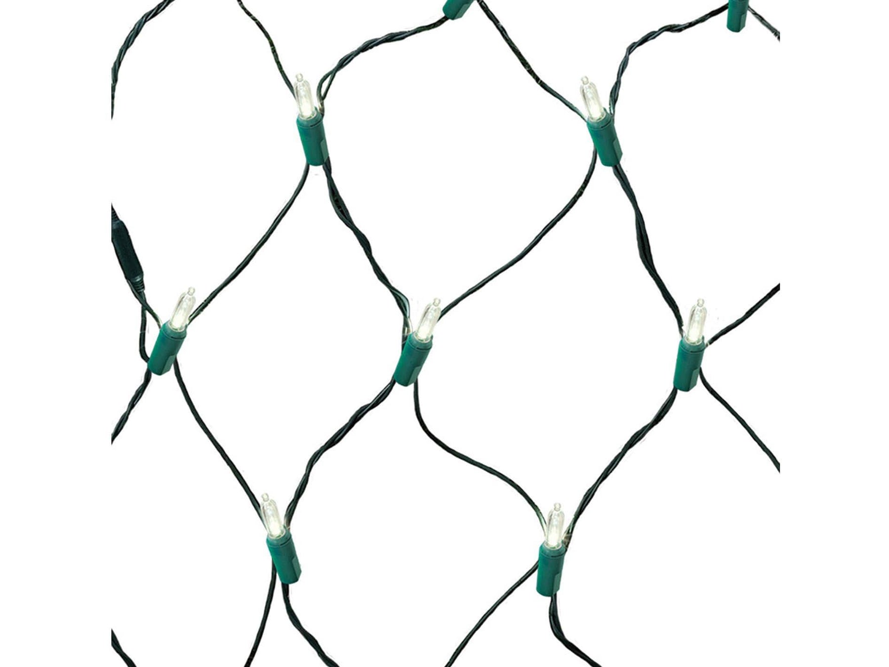 GE Staybright 150 6-ft x 4-ft Constant Clear Christmas Net Lights - Product image 1