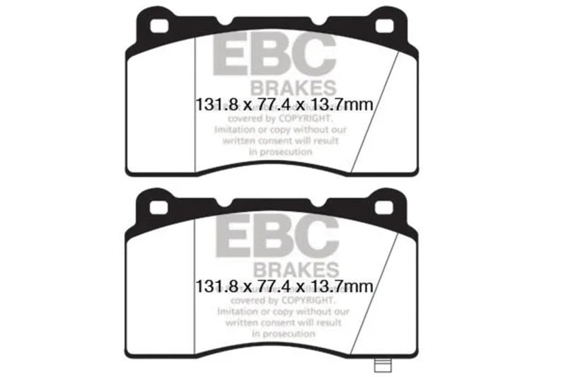 EBC - Front Bluestuff Pad PN DP52147NDX