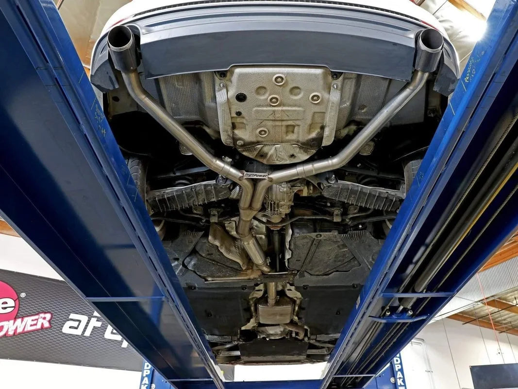 aFe Power MACH Force-Xp 3" to 2-1/2" 304 Stainless Steel Cat-Back Exhaust System - Audi B9 A4 Quattro