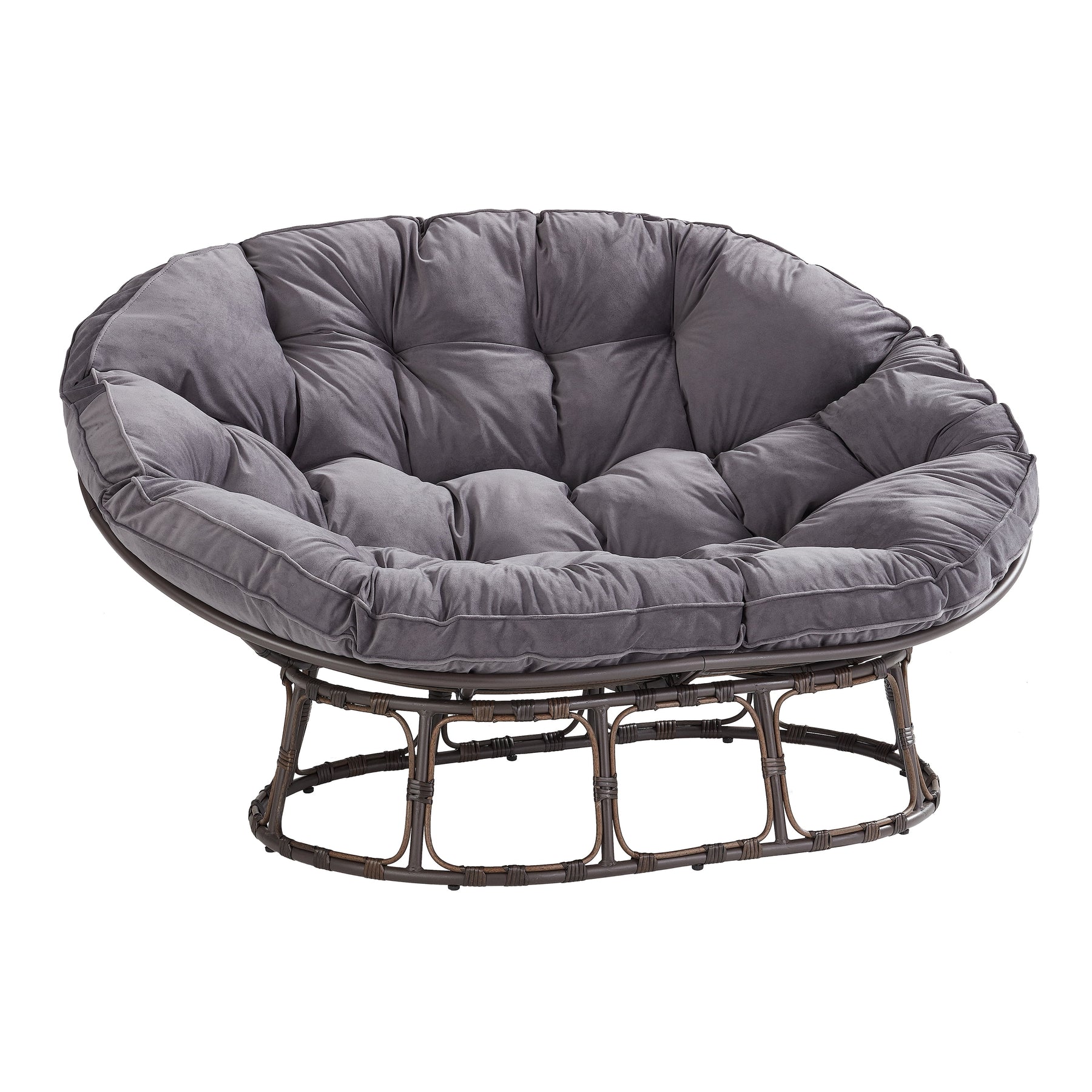 Better Homes & Gardens Double Papasan Accent Chair, Cream Boucle - Product image 14