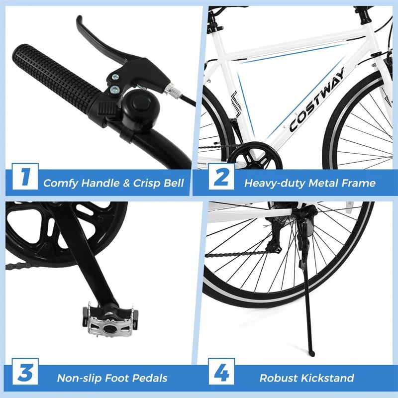 26" Mountain Bike 6-Speed Drivetrain Cycling Bicycle with Dual C-Brakes - Product image 17
