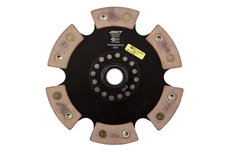 ACT 6224010 - 1997 Acura CL 6 Pad Rigid Race Disc
