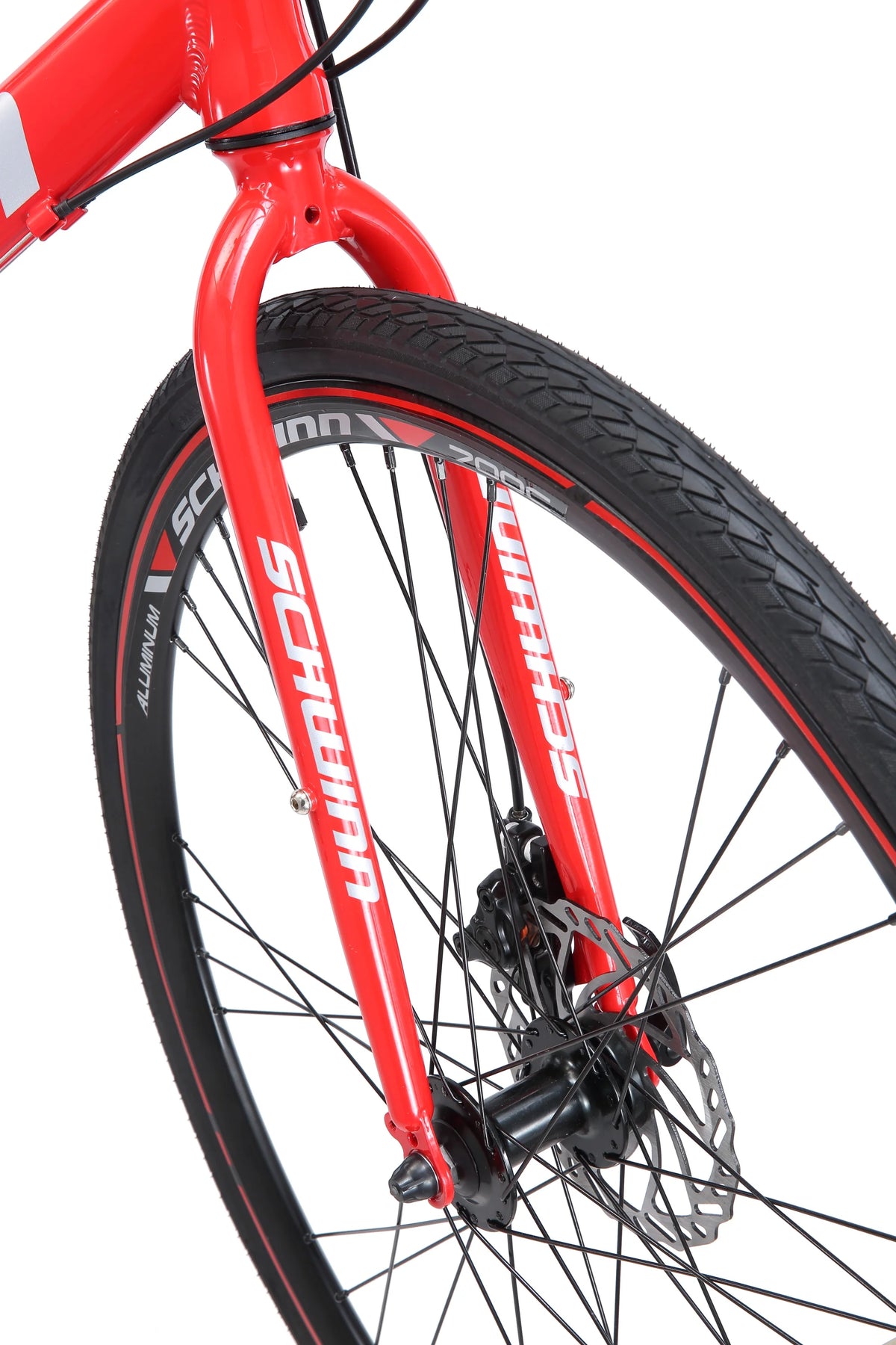 Kempo Hybrid Bike, 700c Wheels, 21 Speeds, Mens Frame, Red - Product image 5
