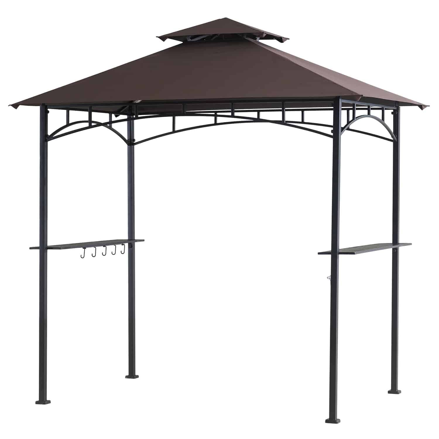 Living Accents 8 x 5 ft. Polyester Grill Gazebo - Product image 1