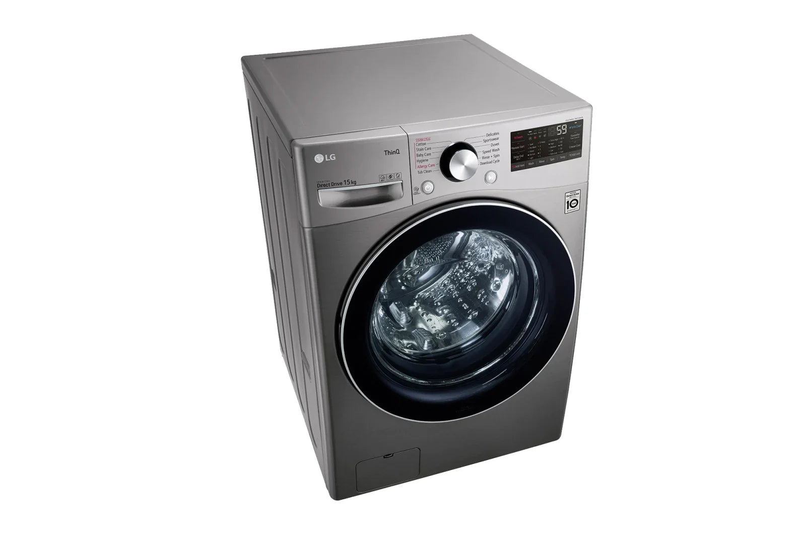 Washing machine F0L9DYP2S -15Kg - Stainless steel -