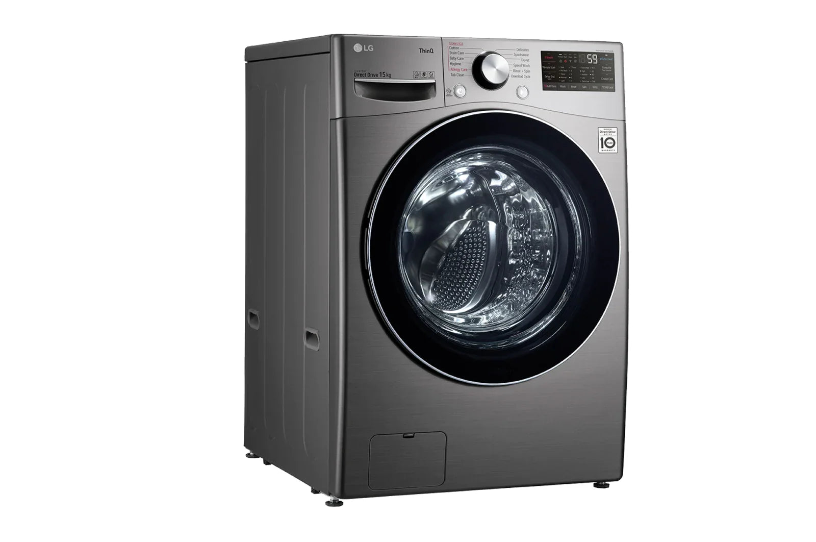 Washing machine F0L9DYP2S -15Kg - Stainless steel -