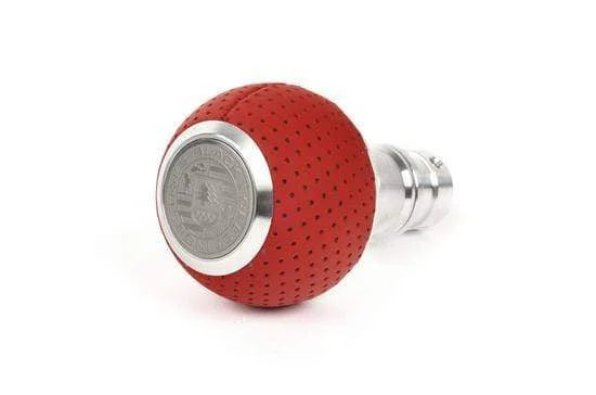 BFI GS2 Heavy Weight Shift Knob - Rosso Centaurus Air Leather (MINI Fitment)