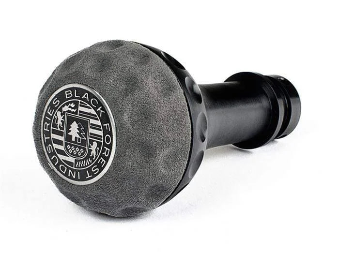 BFI Heavy Weight Shift Knob SCHWARZ - Golf Ball - Gray Alcantara (VW/Audi Fitment)