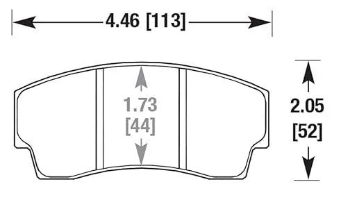 Hawk Performance HB192 Series Brake Pad