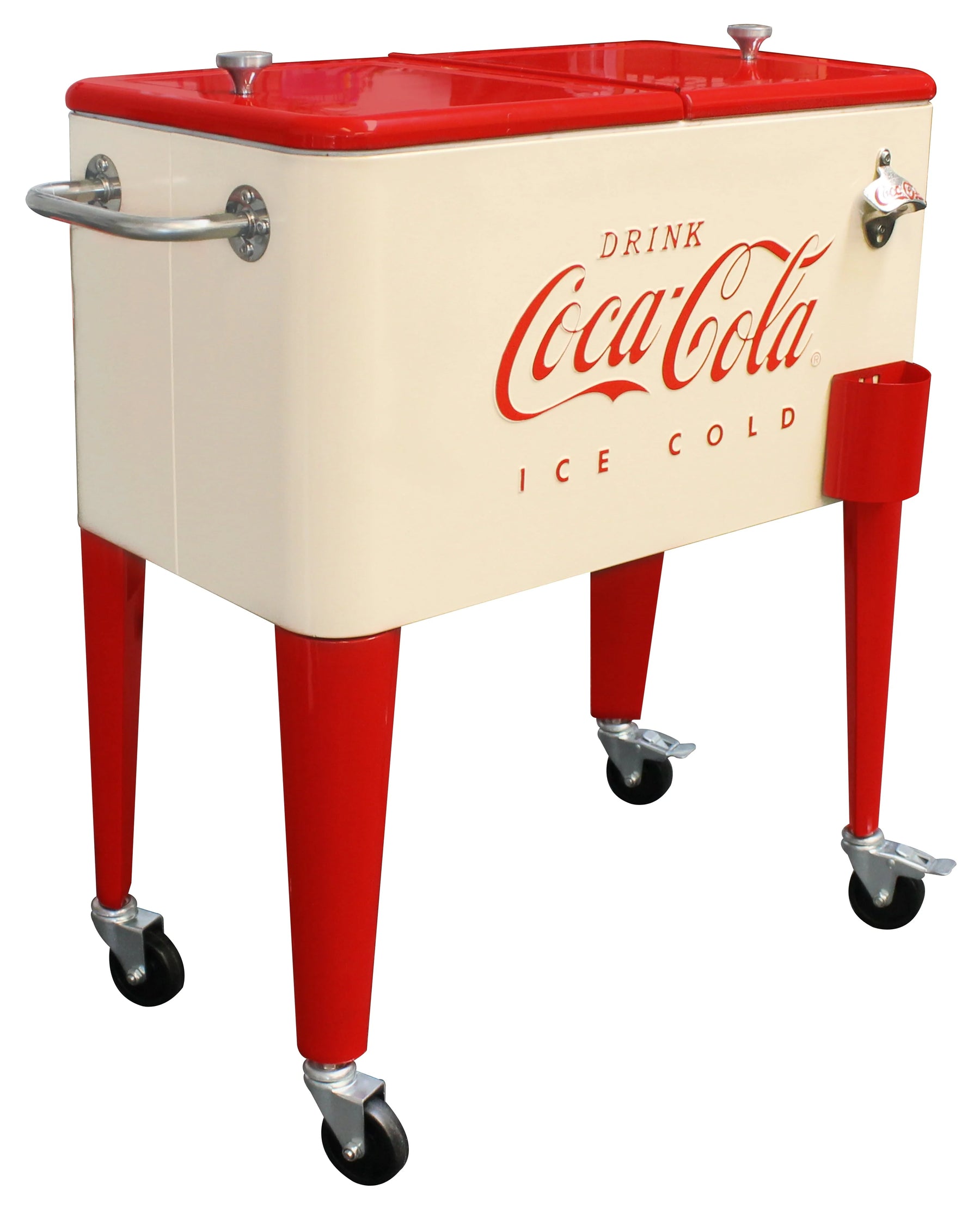 Leigh Country Licensed Coca - Cola Series CP 98111 Metal 60 Qt Outdoor Patio Cooler - Product image 3