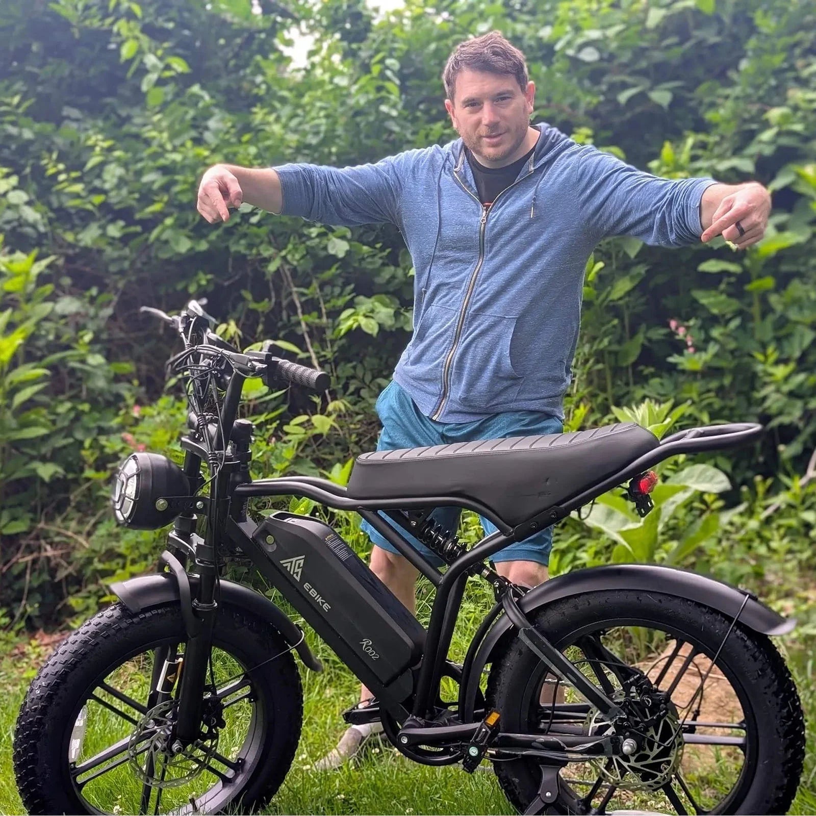 Electric Bike for Adults, 750W Peak 1500W Motor, 20"x4" Fat Tire E Bicycle, Hydraulic Disc Brakes - Product image 16