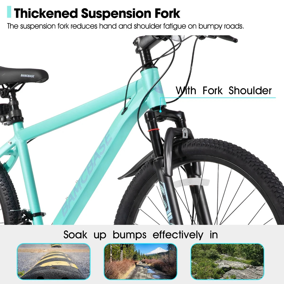 HILAND 26 in Mountain Bike, Mens and Womens Aluminum Frame MTB with 21 Speeds, Dis Brake - Product image 17