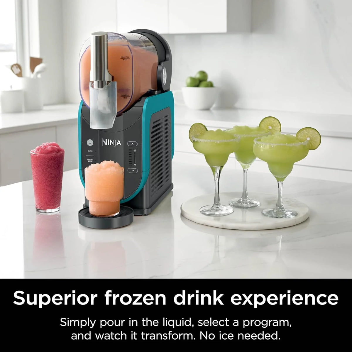 SLUSHi with RapidChill Technology, 88 oz. Frozen Drink & Slushie Machine, 5 Preset Programs, Margaritas - Product image 12