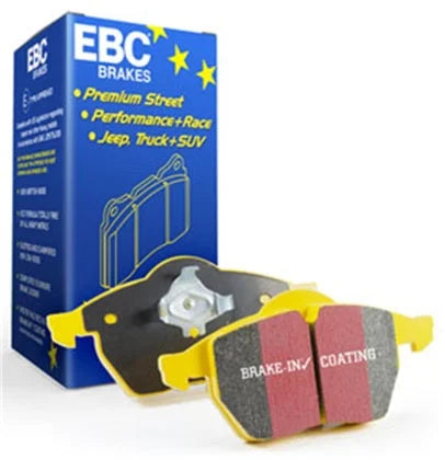 EBC YellowStuff Brake Pads for Evora & Evora S 2010-2016 --- Aggressive Street/Trackday Pads