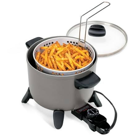 Presto Kitchen Kettle Ceramic Deep Fryer/Multi-cooker, 06021 New - Product image 1
