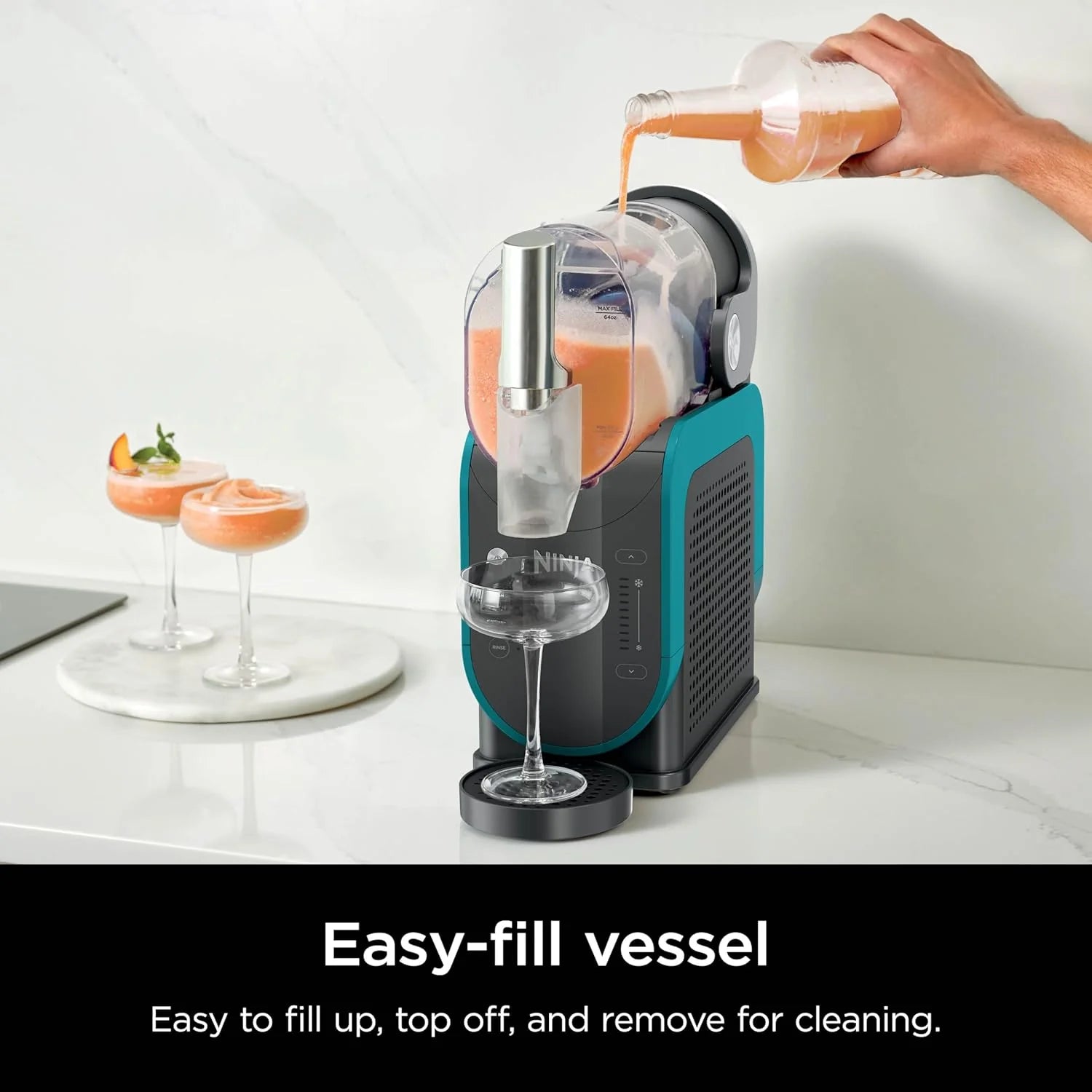 SLUSHi with RapidChill Technology, 88 oz. Frozen Drink & Slushie Machine, 5 Preset Programs, Margaritas - Product image 13