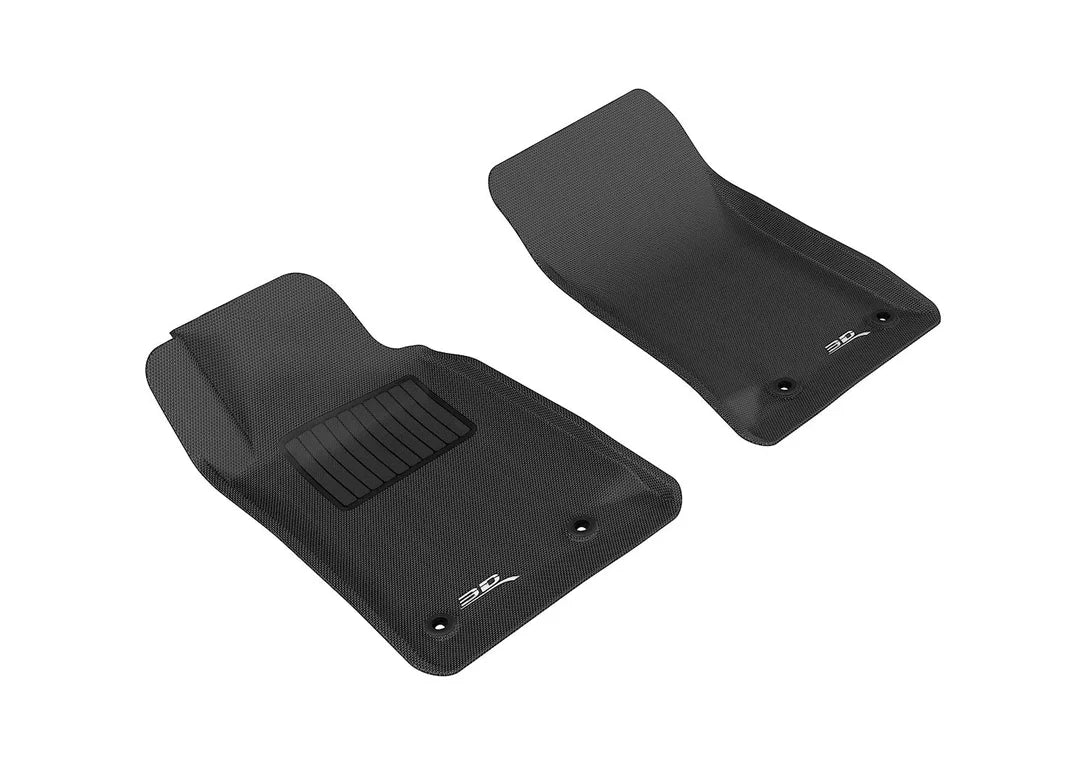 3D MAXpider L1CH01711509 - 2010-2015 Chevrolet Camaro Kagu 1st Row Floormat - Black
