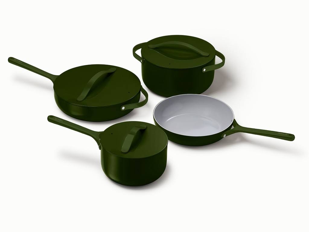 Caraway x Tan France Monochrome Cookware Set in Moss - Product image 1