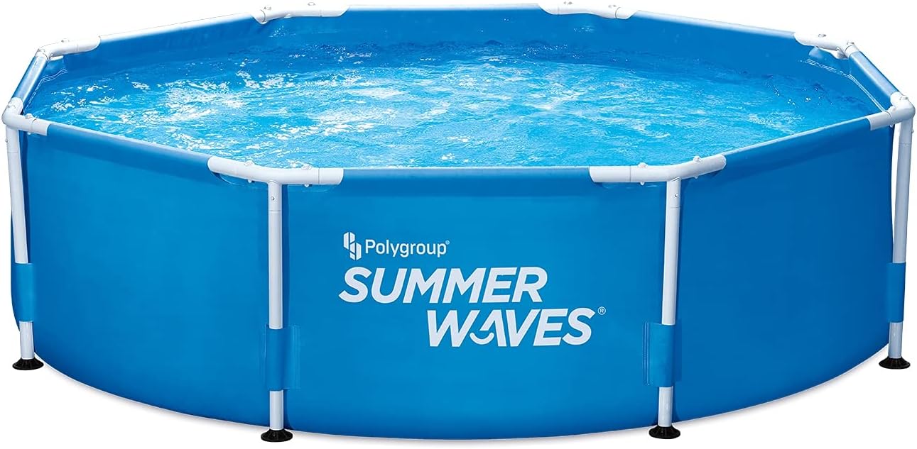 Ehlis Circular Tube Swimming Pool - 244 x 76 cm - with purifier - 3,032 liters