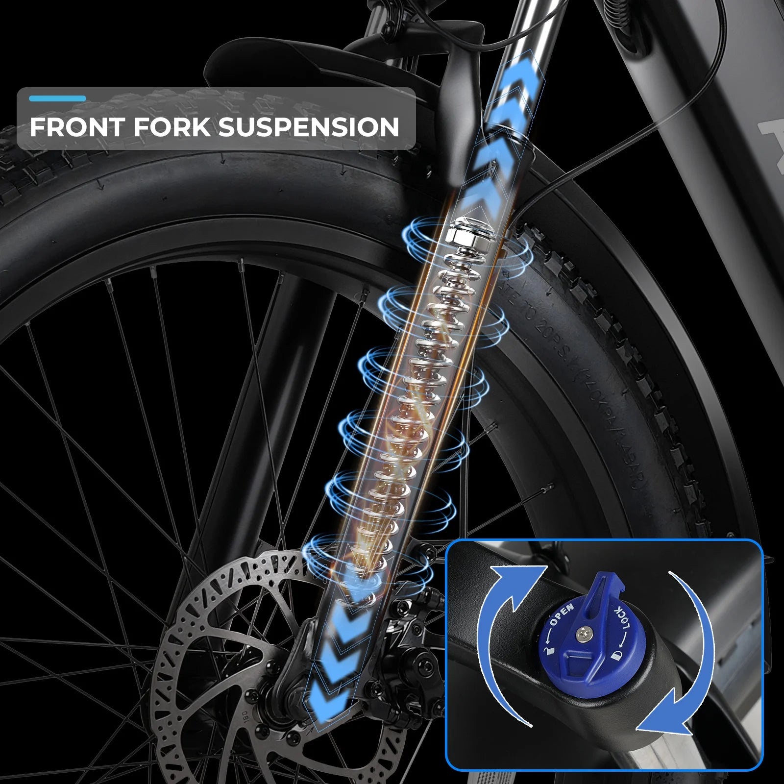 ANCHEER Electric Bike for Adults, 750W Ebike, 28MPH 60miles Electric Mountain Bike - Product image 2