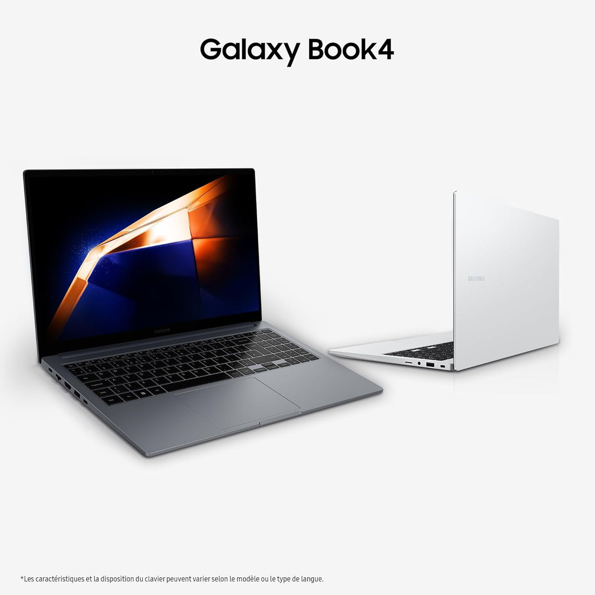 Galaxy Book4 Laptop 15.6'' Intel Core i5 8GB RAM 256GB SSD AZERTY FR Keyboard Gray Windows 11 Home
