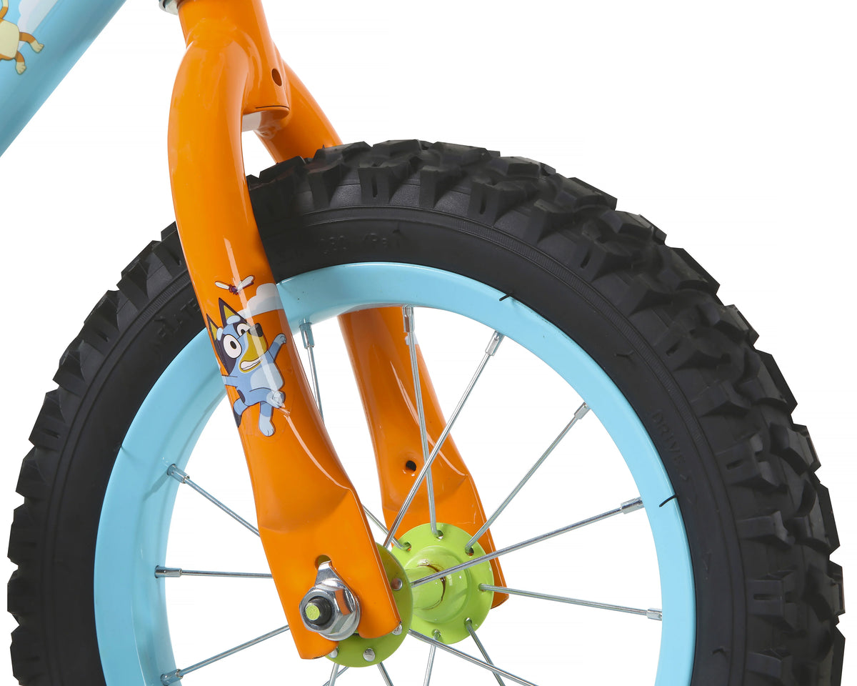 Bluey 12 - Inch Kids BMX Bike with Training Wheels, Plush Bag, Steel Frame, Coaster Brake, Ages 3 - 5 - Product image 5