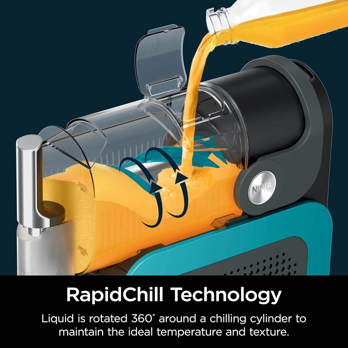 SLUSHi with RapidChill Technology, 88 oz. Frozen Drink & Slushie Machine, 5 Preset Programs, Margaritas - Product image 16