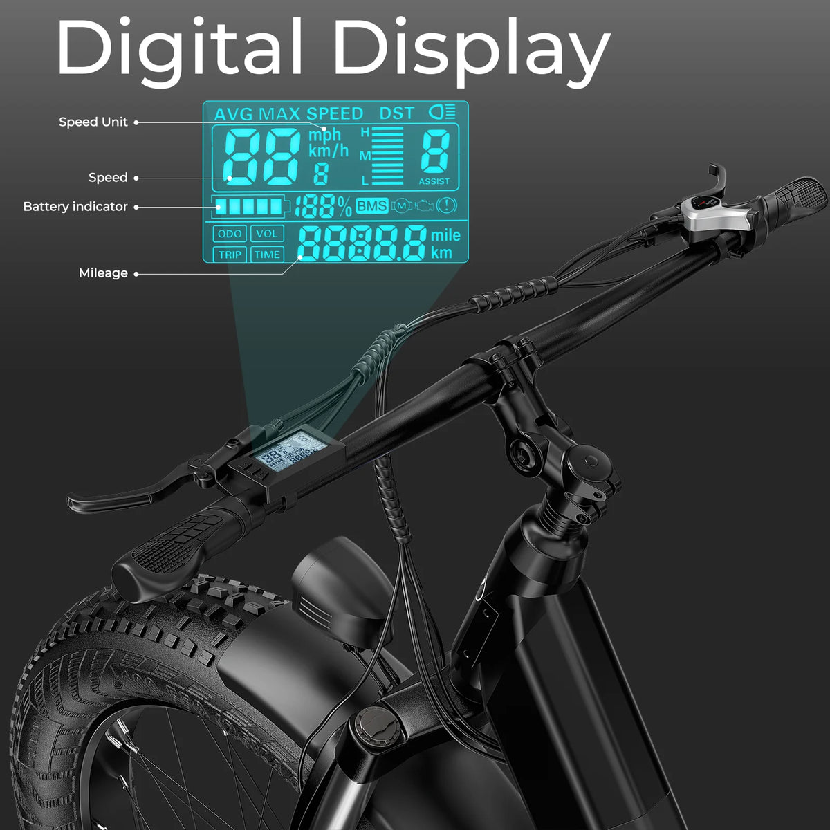 ANCHEER Electric Bike for Adults, 750W Ebike, 28MPH 60miles Electric Mountain Bike - Product image 22
