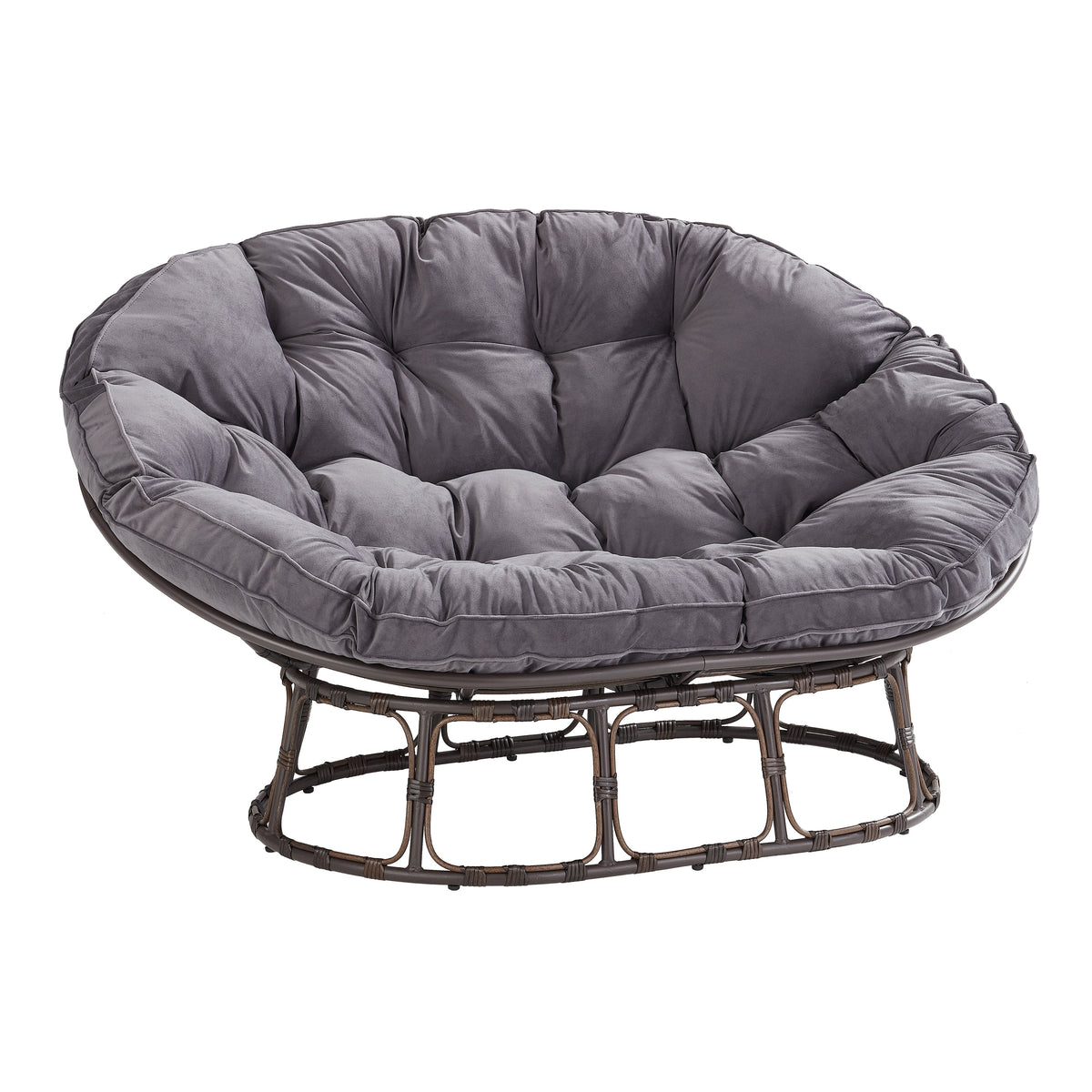 Better Homes & Gardens Double Papasan Accent Chair, Cream Boucle - Product image 14