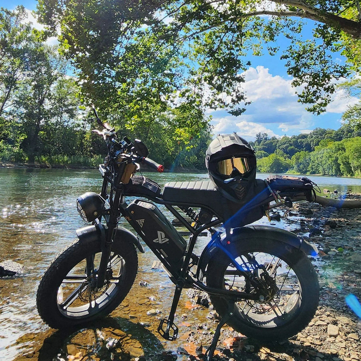 Electric Bike for Adults, 750W Peak 1500W Motor, 20"x4" Fat Tire E Bicycle, Hydraulic Disc Brakes - Product image 12