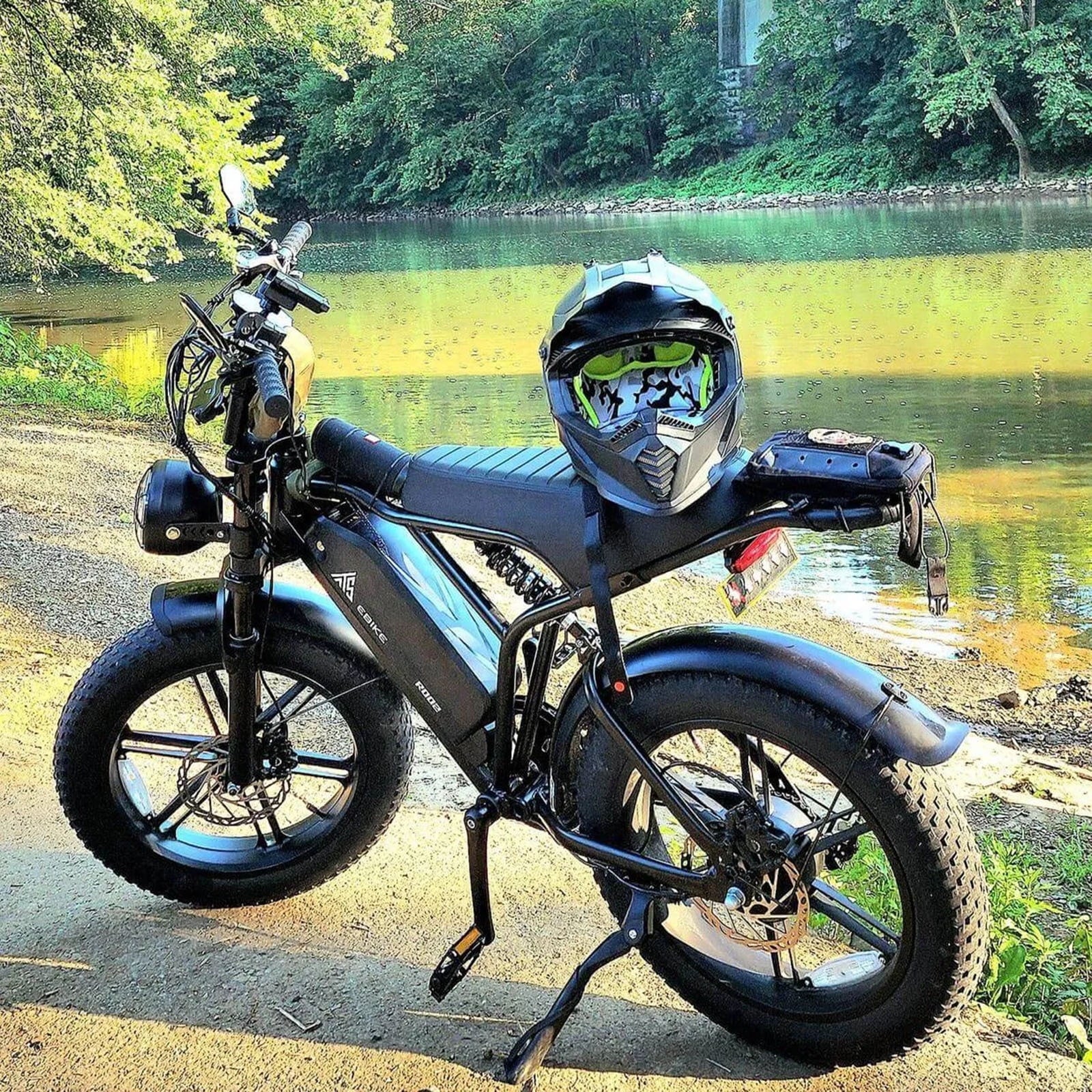 Electric Bike for Adults, 750W Peak 1500W Motor, 20"x4" Fat Tire E Bicycle, Hydraulic Disc Brakes - Product image 18