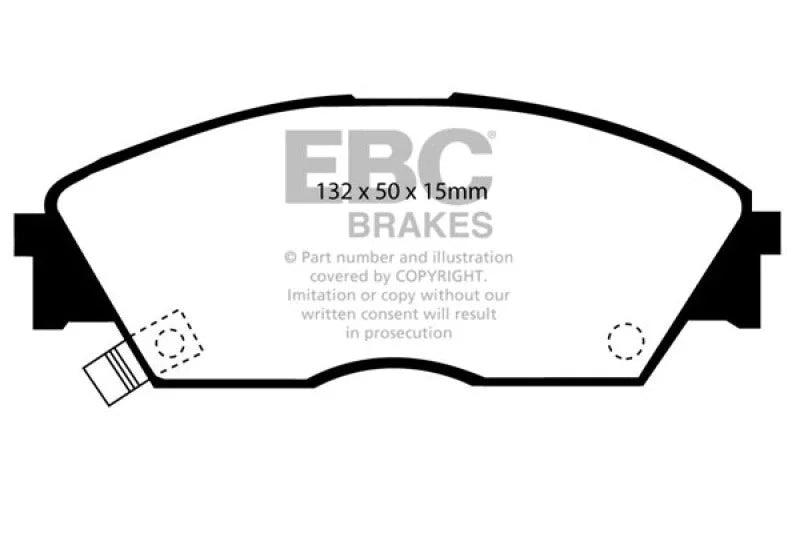 EBC - Front Yellowstuff Pad PN DP4706R