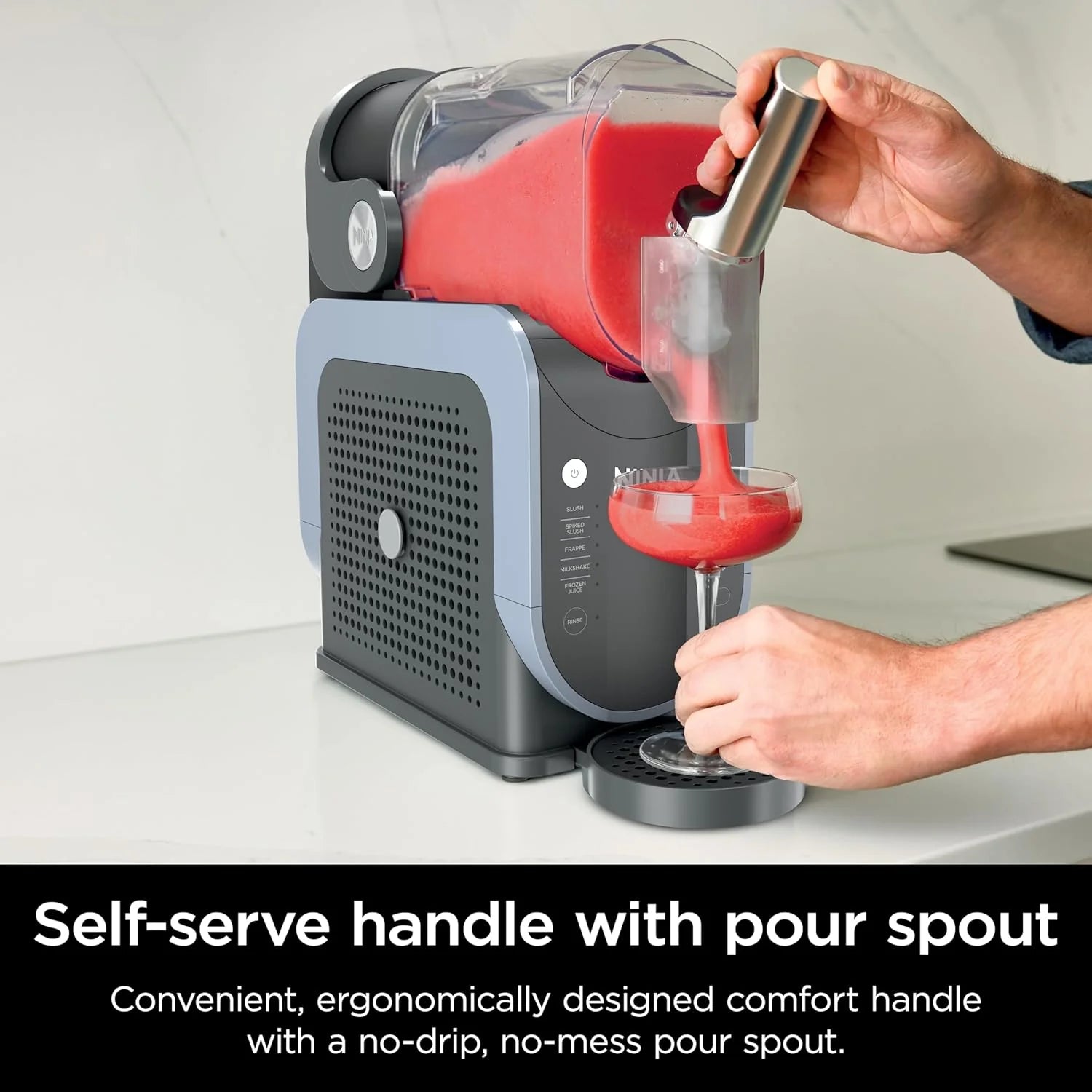 SLUSHi with RapidChill Technology, 88 oz. Frozen Drink & Slushie Machine, 5 Preset Programs, Margaritas - Product image 5