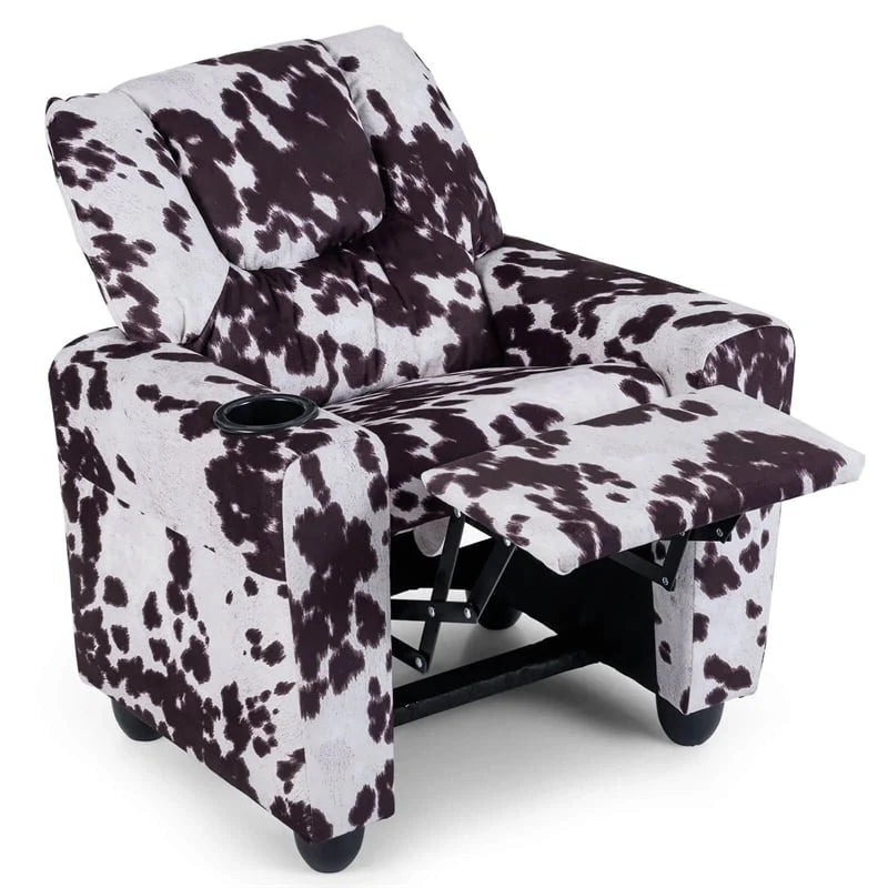 Kids Recliner Chair with Cup Holder & Side Pocket, Adjustable Toddler Lounge Sofa - Product image 65
