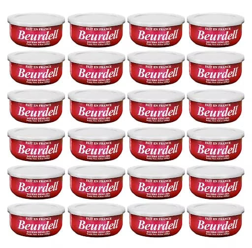 Beurdell Canned French Butter - 100% Natural Salted Pasteurized Real Butter - Product image 1