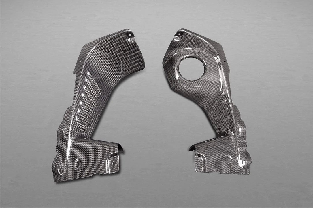 Ferrari 458 Spider Side Engine Compartment Covers (Spider ONLY)