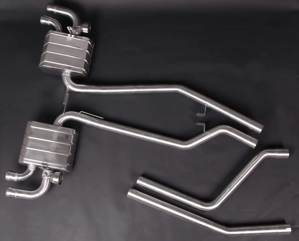 Porsche 958 Cayenne GTS (up to 10/2014) - Valved Exhaust System with Mid-Silencer Delete (incl. CES Remote)