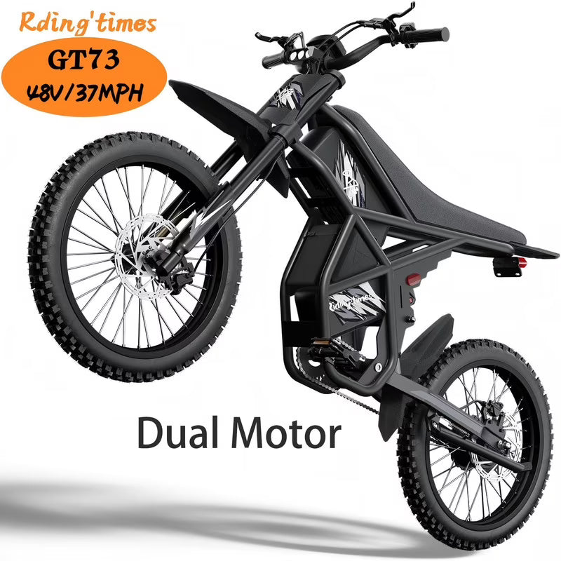 GT73 Electric Bike for Adults, 2000W UL 2849 Electric Dirtbike with 25" Motorcycle Tires - Product image 1