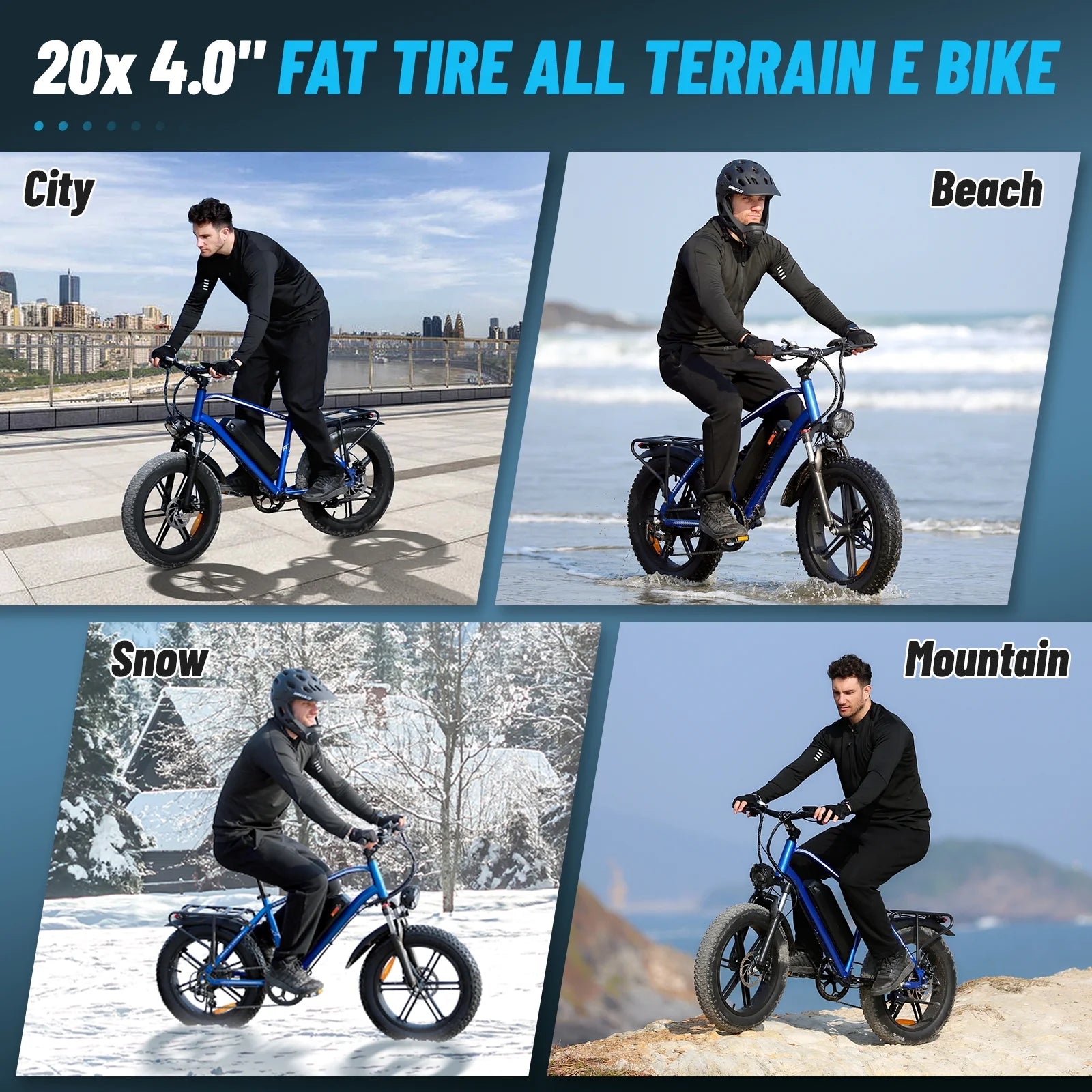 Hipatoo 26" Electric Bike 500W 20MPH E - Bike, 36V 10.4ah Battery, Ebike for Adults, E Bike UL2849 - Product image 39