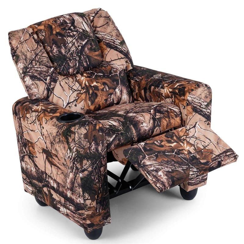 Kids Recliner Chair with Cup Holder & Side Pocket, Adjustable Toddler Lounge Sofa - Product image 47