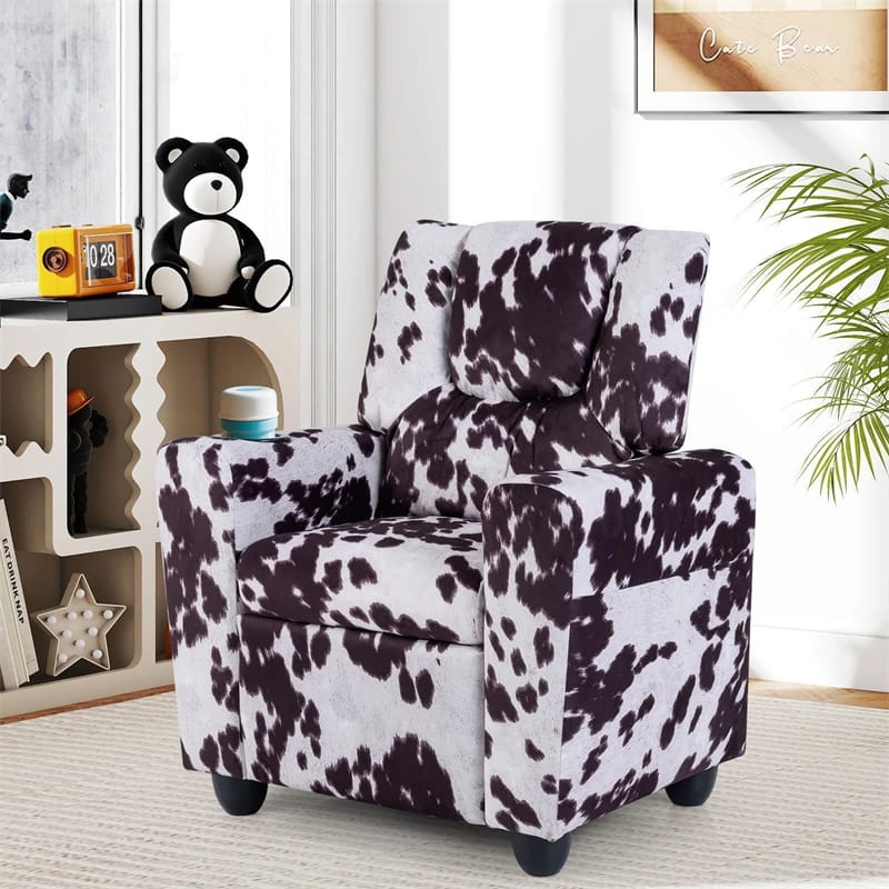 Kids Recliner Chair with Cup Holder & Side Pocket, Adjustable Toddler Lounge Sofa - Product image 58