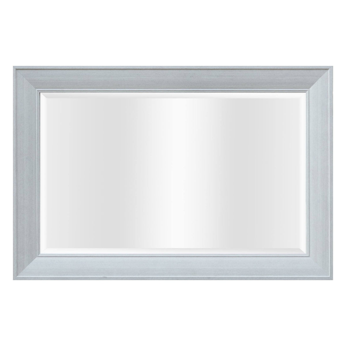 Better Homes & Garden 24 inch x 36 inch Modern Rectangle MDF Wall Mirror, Grey, Size: 24 x 36 - Product image 1