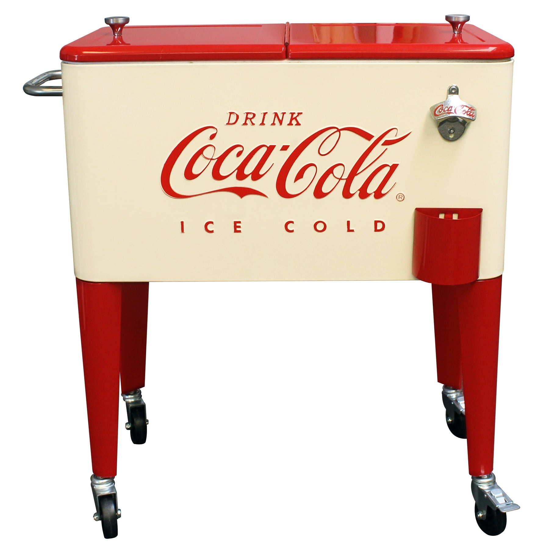 Leigh Country Licensed Coca - Cola Series CP 98111 Metal 60 Qt Outdoor Patio Cooler - Product image 1
