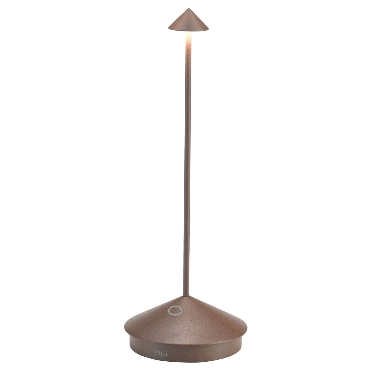 Zafferano Pina Pro Table Lamp LD0650R4 Rust - Product image 1