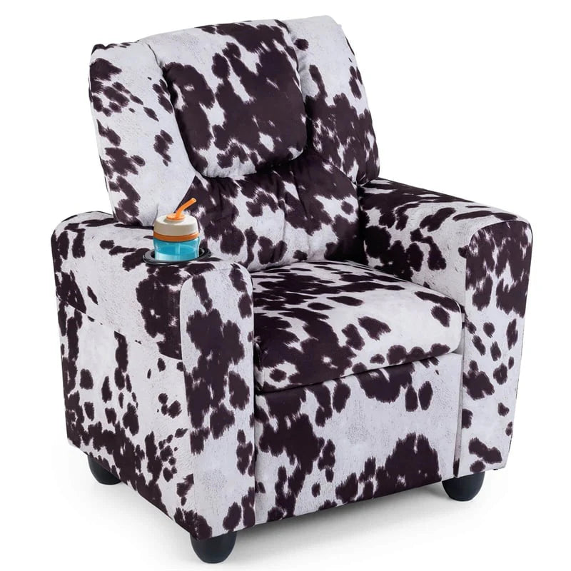 Kids Recliner Chair with Cup Holder & Side Pocket, Adjustable Toddler Lounge Sofa - Product image 57