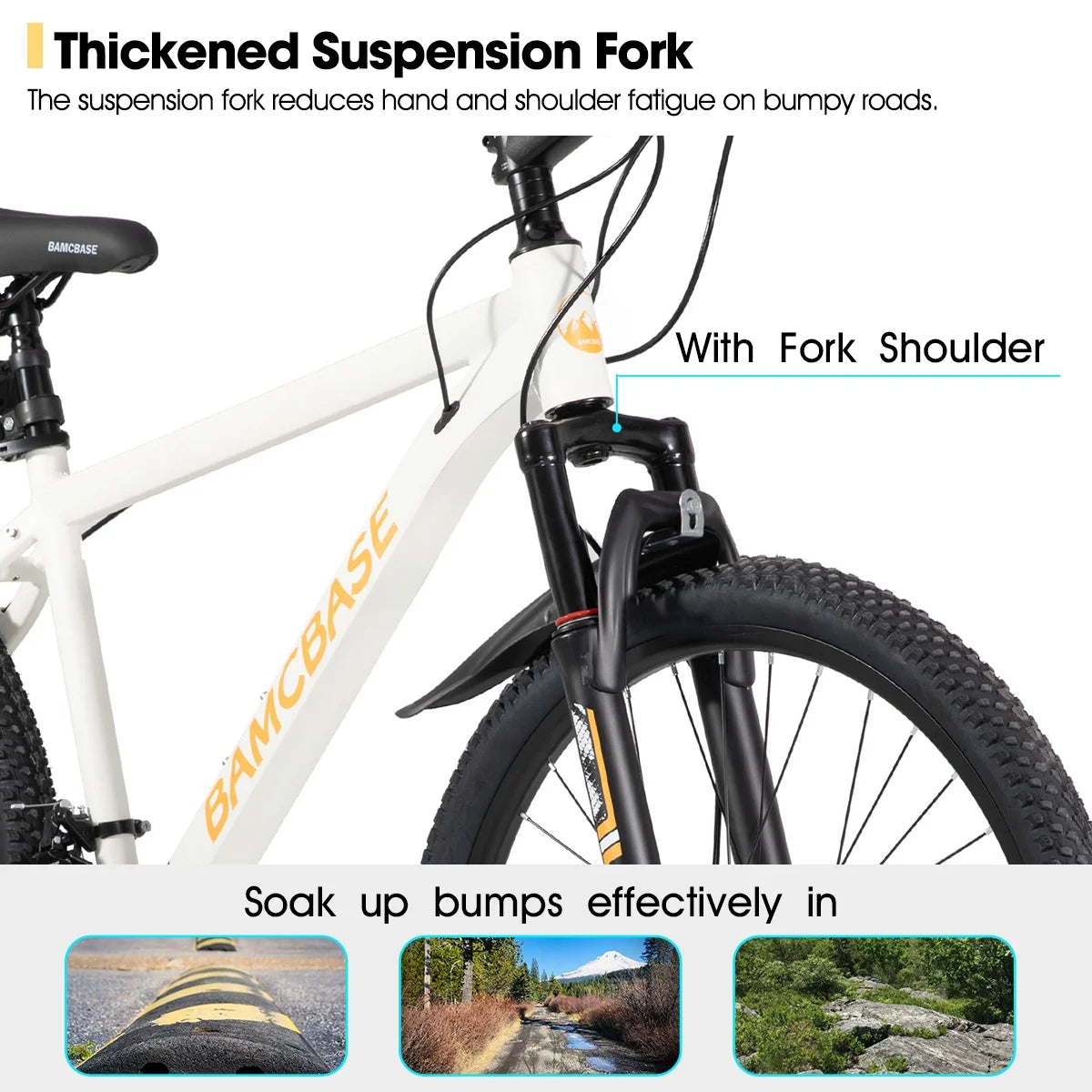 HILAND 26 in Mountain Bike, Mens and Womens Aluminum Frame MTB with 21 Speeds, Dis Brake - Product image 12