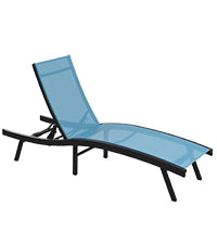 AECOJOY Outdoor Chaise Lounge, All Weather Pool Lounge Chairs Ergonomic Design (Blue, 2 PCs) - Product image 11