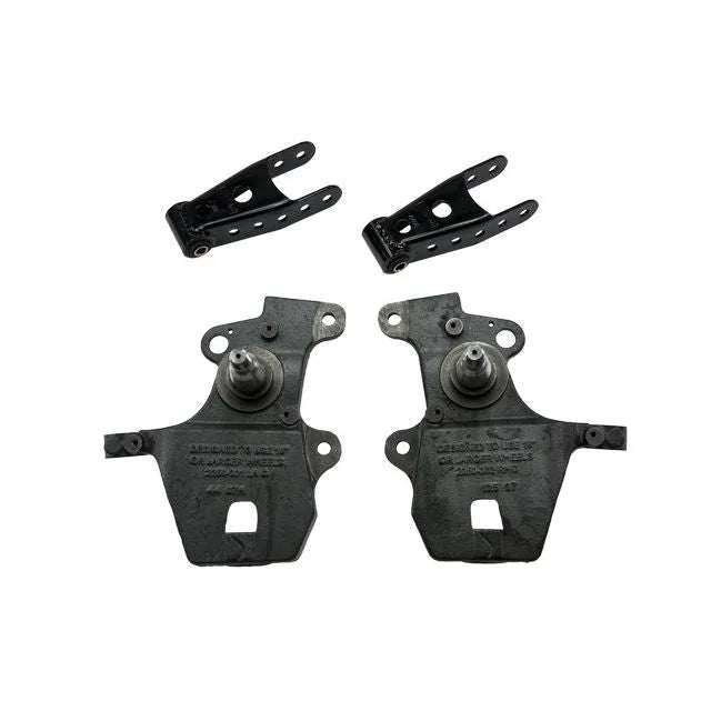 BELLTECH 922 LOWERING KITS Front And Rear Complete Kit W/O Shocks 1997-2003 Ford Harley Series 2 in. F/2 in. R drop W/O Shocks
